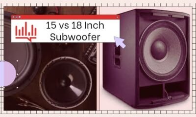 15 vs 18-inch subwoofer