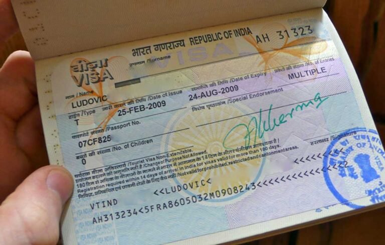 Tourist Visa for India