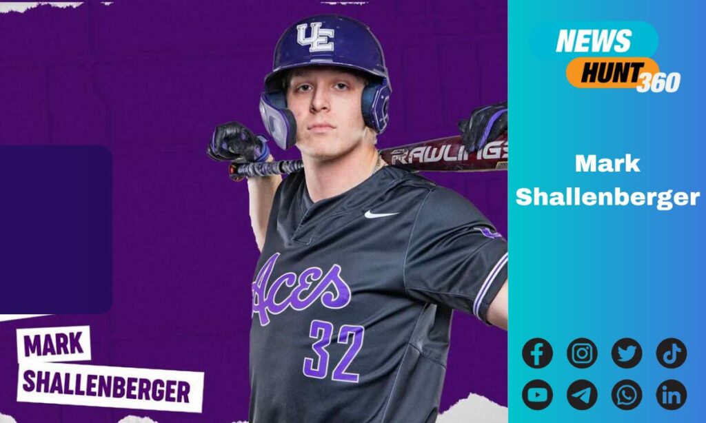 Mark David Shallenberger University of Evansville Purple Aces Baseball
