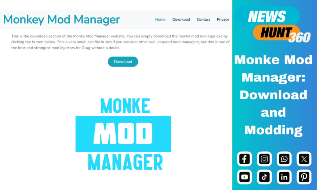 Monke Mod Manager How to Install, Update, and Manage Mods